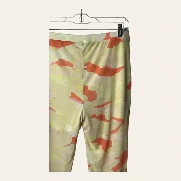 Bp PAINTED MESH FLARE PANTS LINED TO MID THIGH SIZE LARGE - Picture 8 of 11